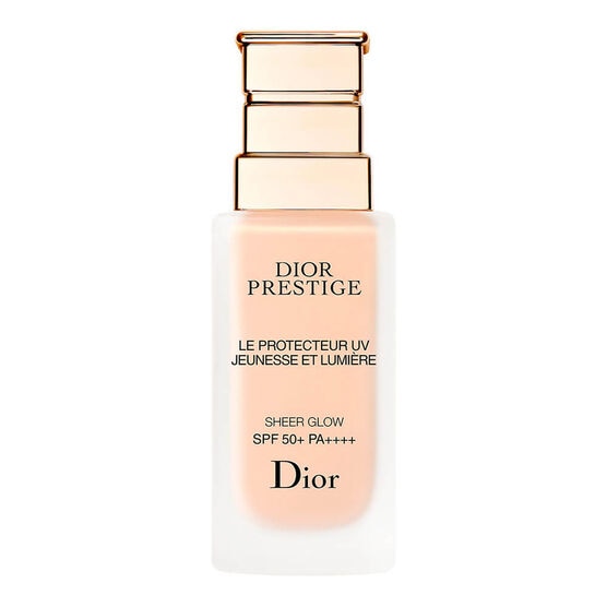 Protetor Solar Dior Prestige Light-in-White Le Protecteur UV Jeunesse Et Lumière Sheer Glow SPF 50+ PA++++